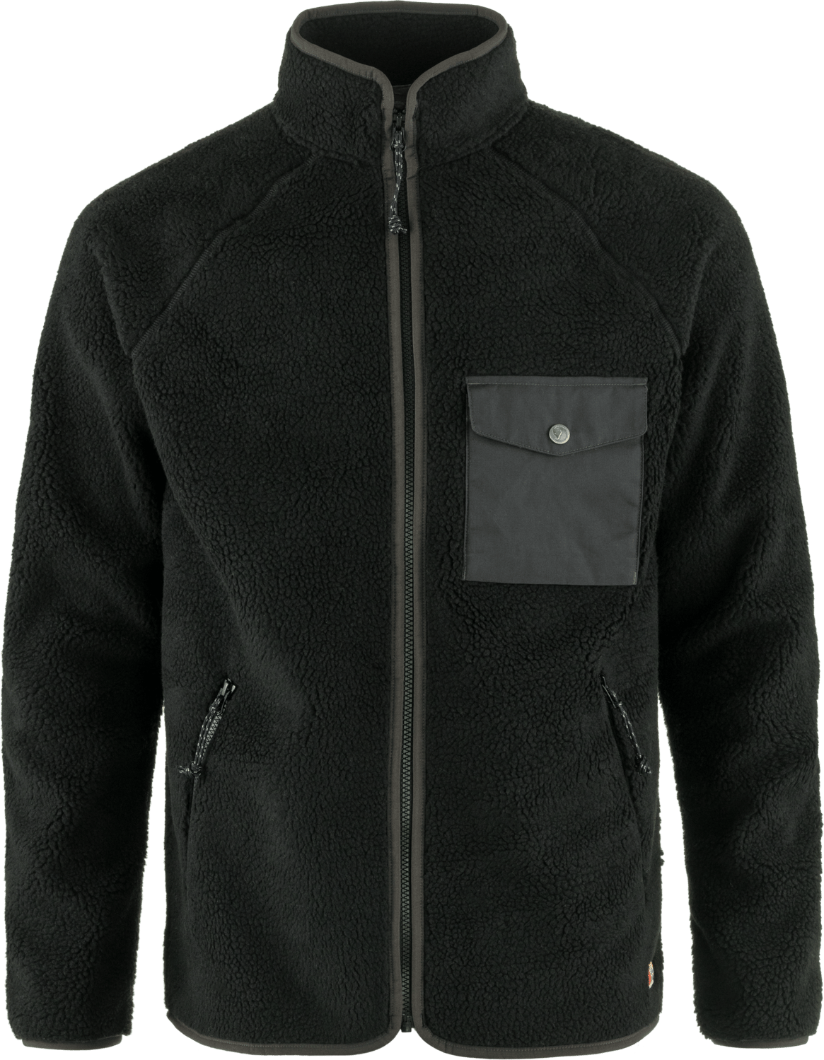 Men's Vardag Pile Fleece Black-Dark Grey