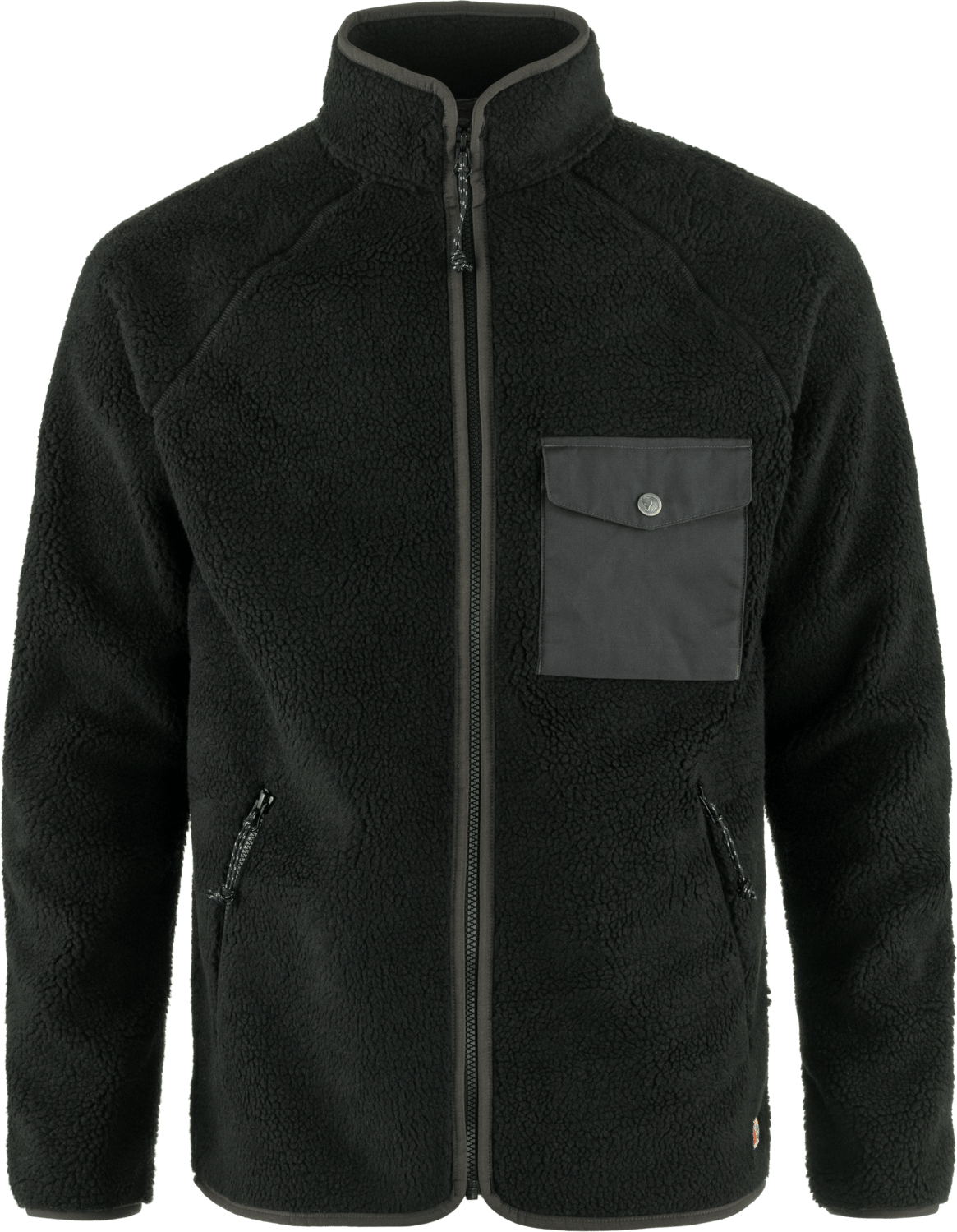 Fjällräven Men's Vardag Pile Fleece Black-Dark Grey