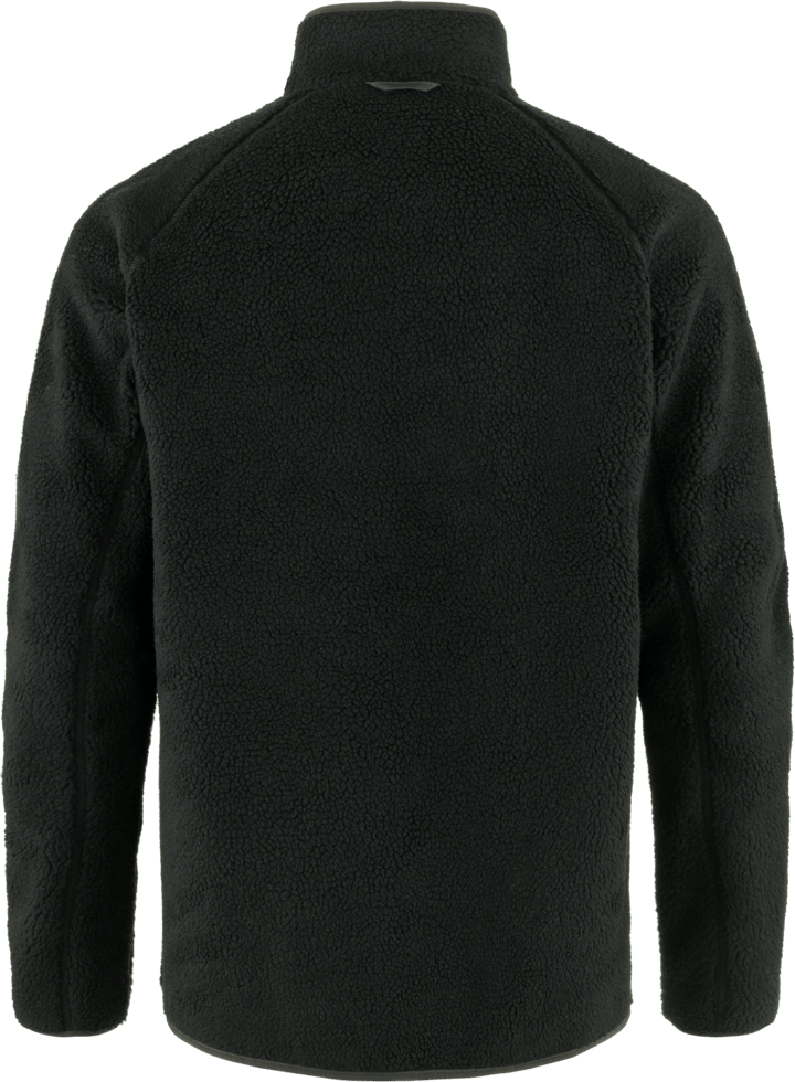 Men's Vardag Pile Fleece Black-Dark Grey Fjällräven