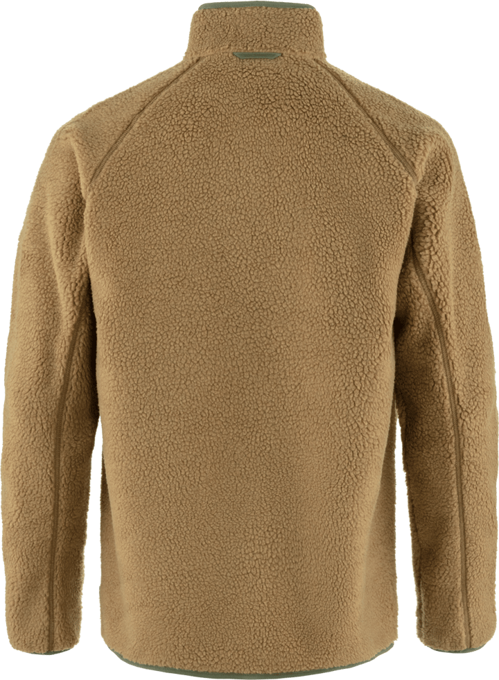 Fjällräven Men's Vardag Pile Fleece Buckwheat Brown/Laurel Green Fjällräven