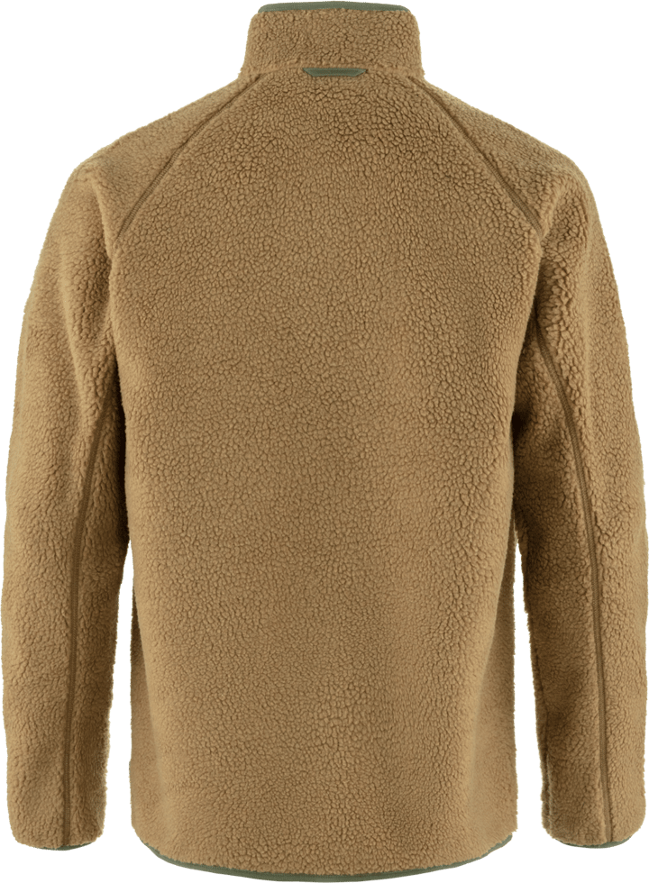 Fjällräven Men's Vardag Pile Fleece Buckwheat Brown-Laurel Green Fjällräven