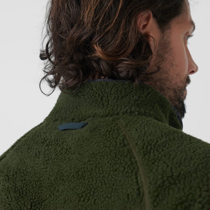 Fjällräven Men's Vardag Pile Fleece Buckwheat Brown/Laurel Green Fjällräven