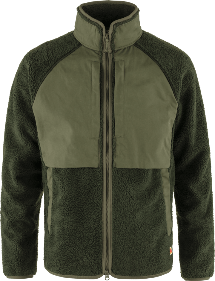 Fjällräven Men's Vardag Pile Jacket Deep Forest-Laurel Green Fjällräven