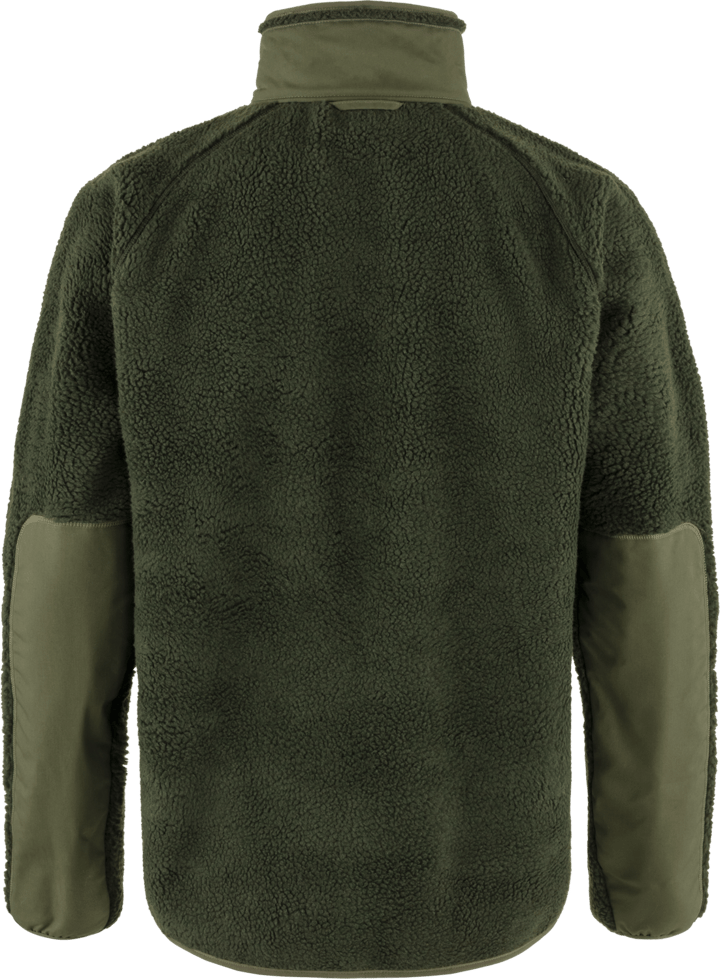 Fjällräven Men's Vardag Pile Jacket Deep Forest-Laurel Green Fjällräven