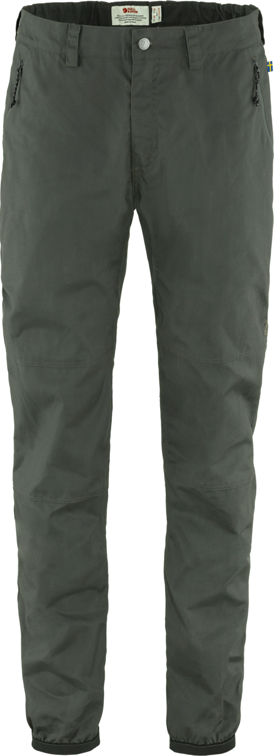 Fjällräven Men's Vardag Trousers Stone Grey Hverdagsbukser 44 Long
