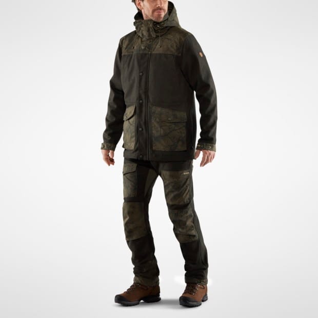 Fjällräven Men's Värmland Wool Jacket Deep Forest Fjällräven Fjällräven Men's Värmland Wool Jacket Deep Forest Fjällräven