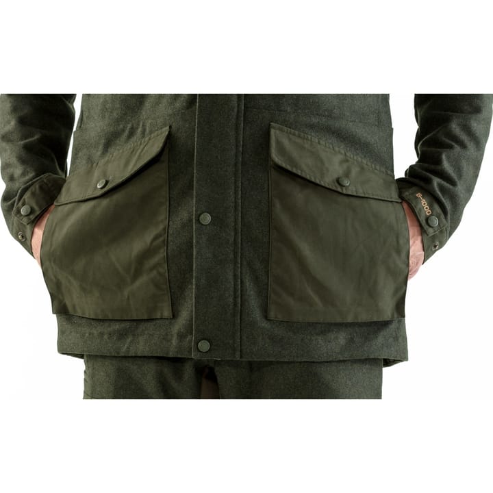 Fjällräven Men's Värmland Wool Jacket Deep Forest Fjällräven Fjällräven Men's Värmland Wool Jacket Deep Forest Fjällräven