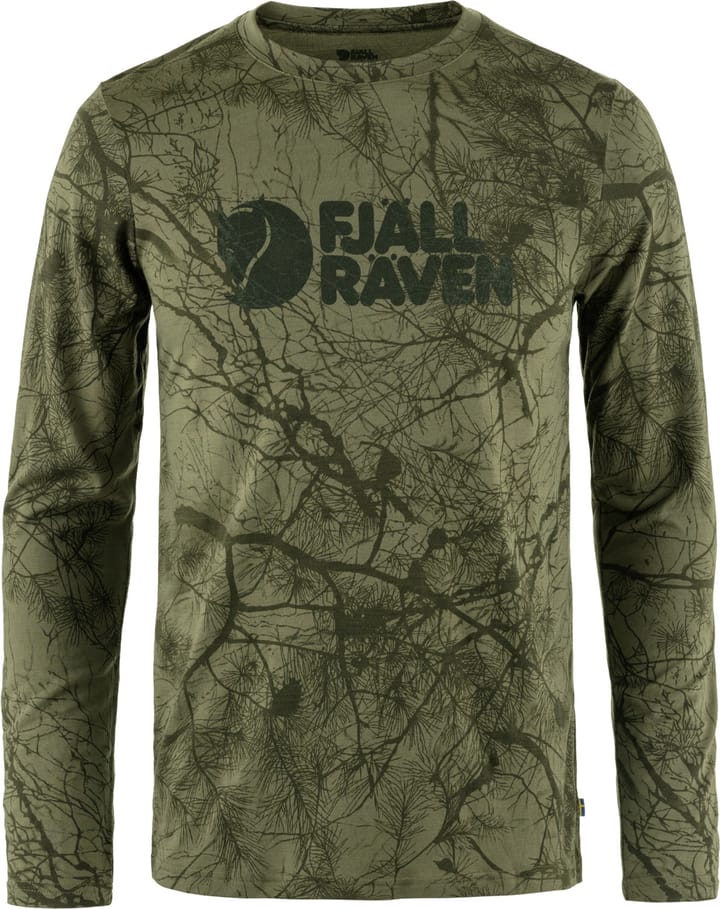 Fjällräven Men's Värmland Wool Long Sleeve Green Camo Fjällräven