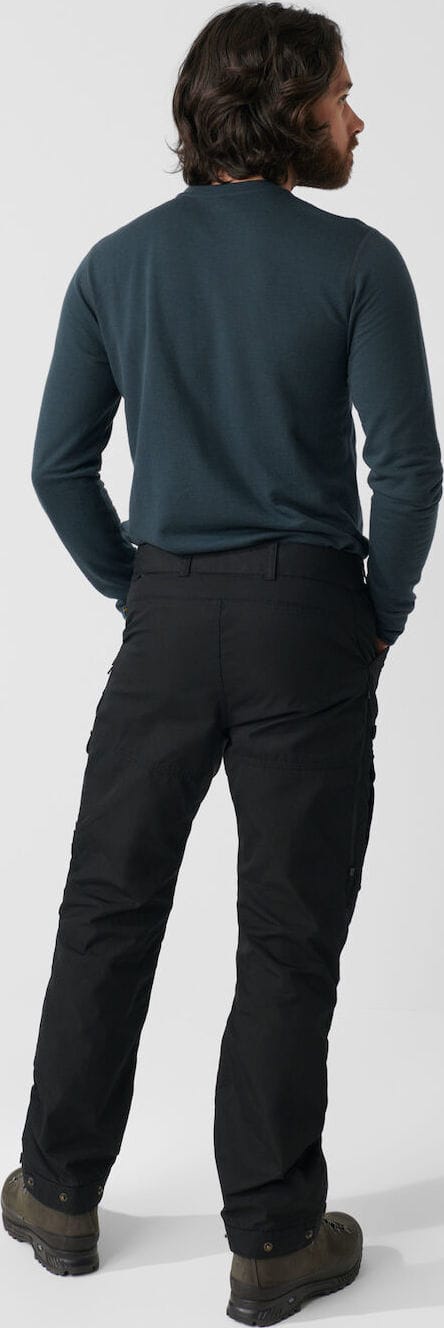 Men's Vidda Pro Ventilated Trousers Short Dark Grey/Black Fjällräven