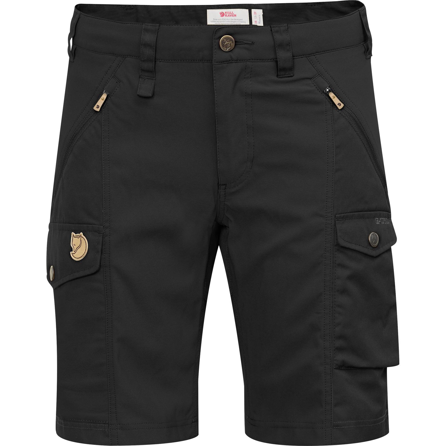 Fjällräven Women's Nikka Shorts Curved Black