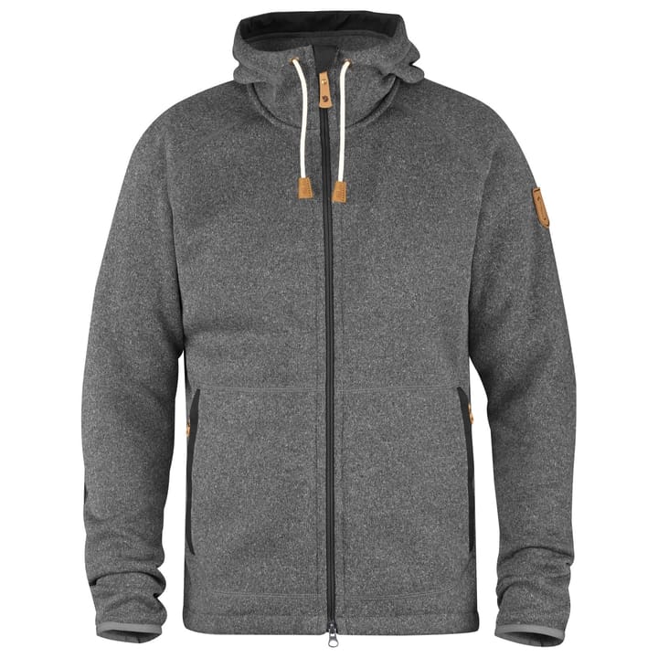 Fjällräven Men's Övik Fleece Hoodie Dark Grey Fjällräven