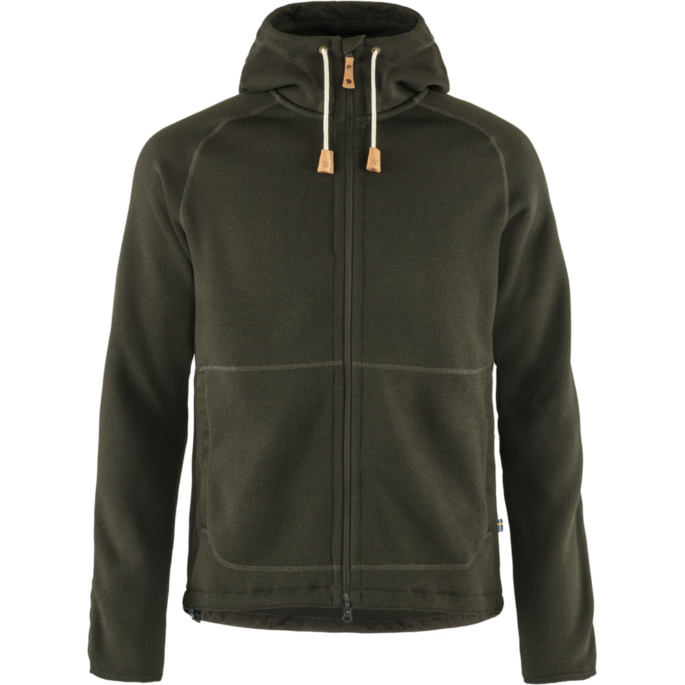 Fjällräven Men’s Övik Fleece Hoodie Deep Forest