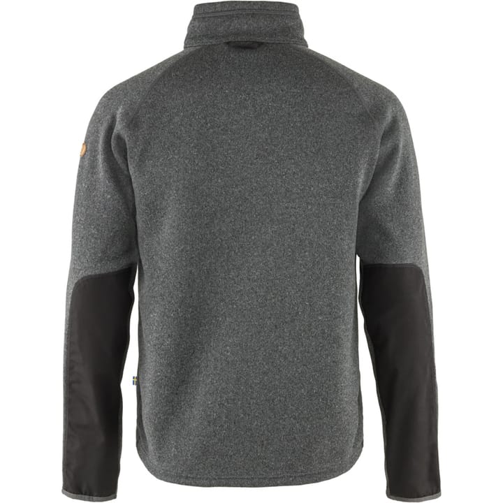 Men's Övik Fleece Zip Sweater Dark Grey Fjällräven