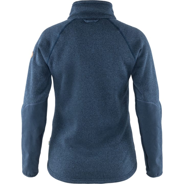 Women's Övik Fleece Zip Sweater Navy Fjällräven