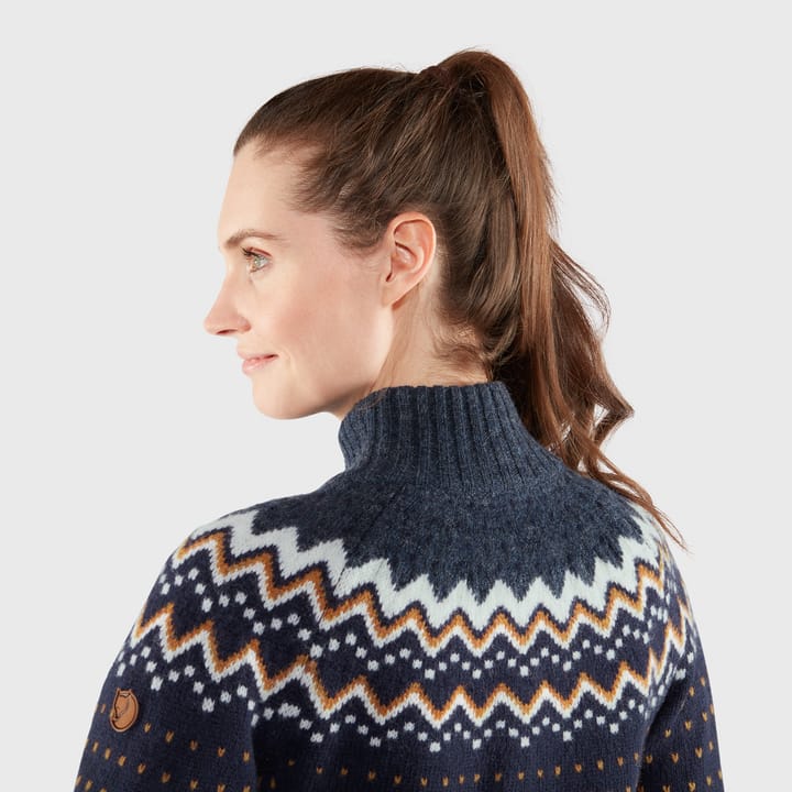 Fjällräven Women's Övik Knit Cardigan Dark Navy Fjällräven