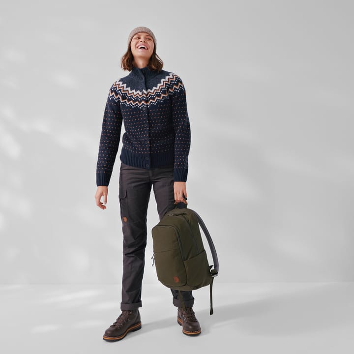 Fjällräven Women's Övik Knit Cardigan Dark Navy Fjällräven
