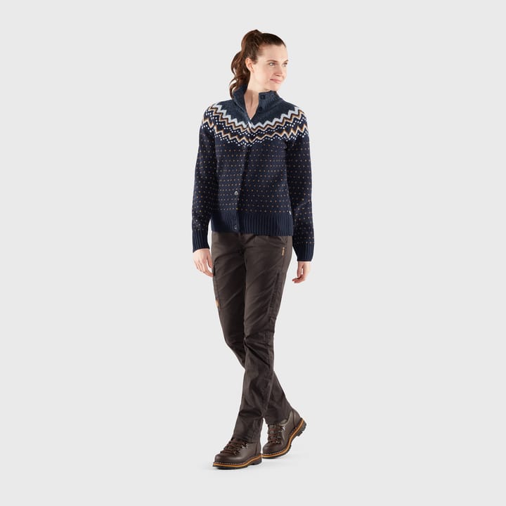 Fjällräven Women's Övik Knit Cardigan Dark Navy Fjällräven