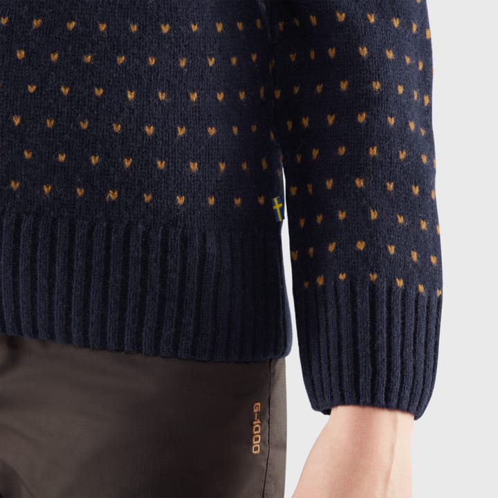 Fjällräven Women's Övik Knit Cardigan Dark Navy Fjällräven