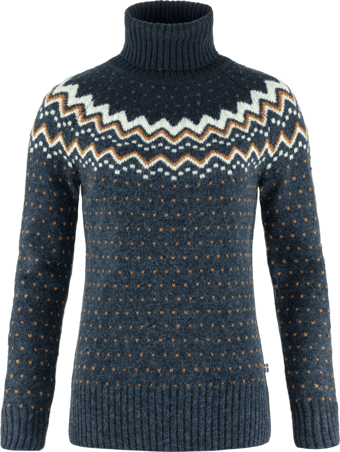 Women's Övik Knit Roller Neck Navy-Dark Navy