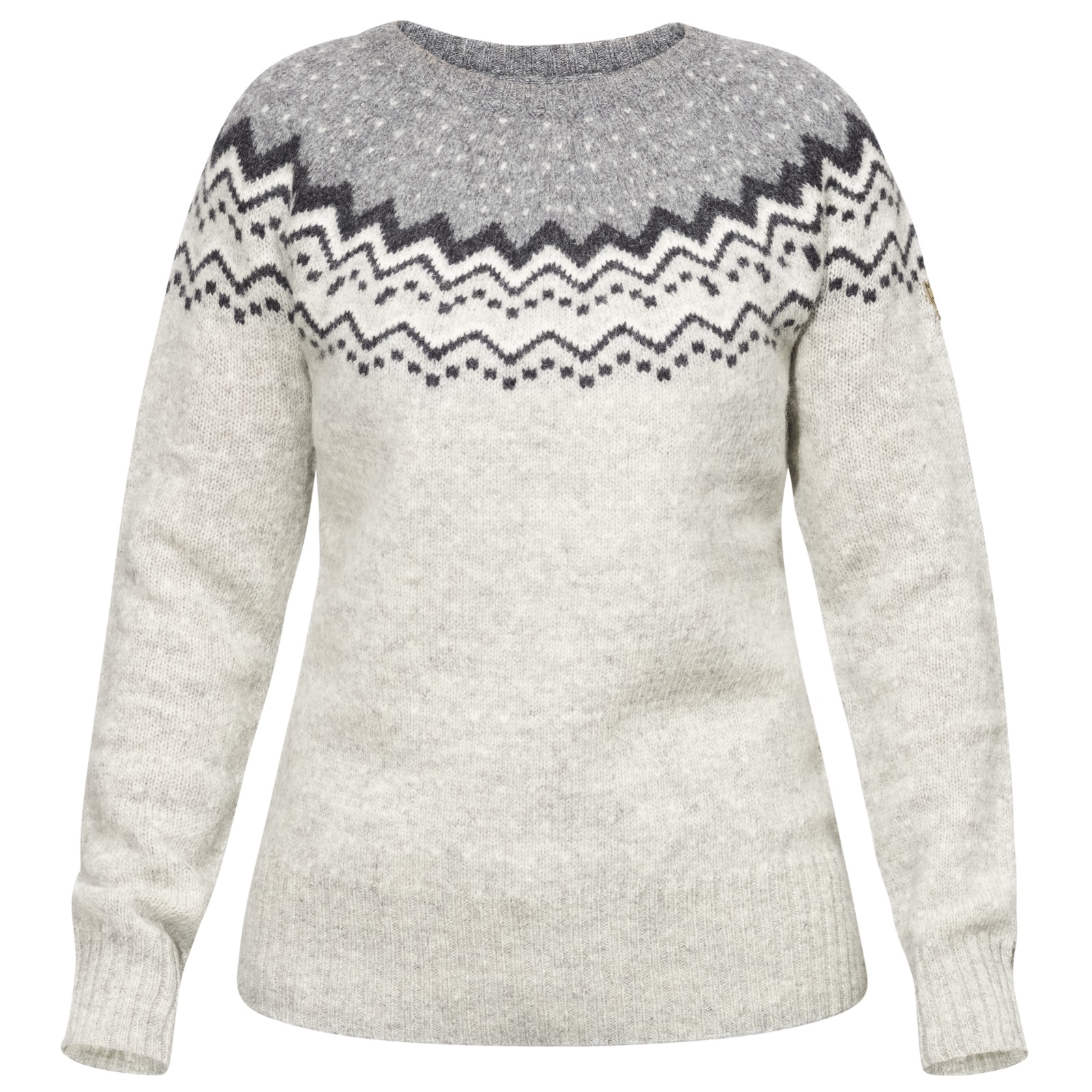 Fjällräven Women’s Övik Knit Sweater Grey