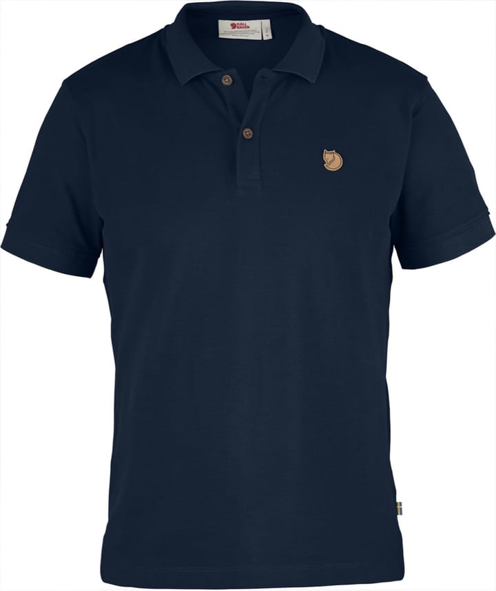 Fjällräven Men's Övik Polo Shirt Navy Fjällräven Fjällräven Men's Övik Polo Shirt Navy Fjällräven