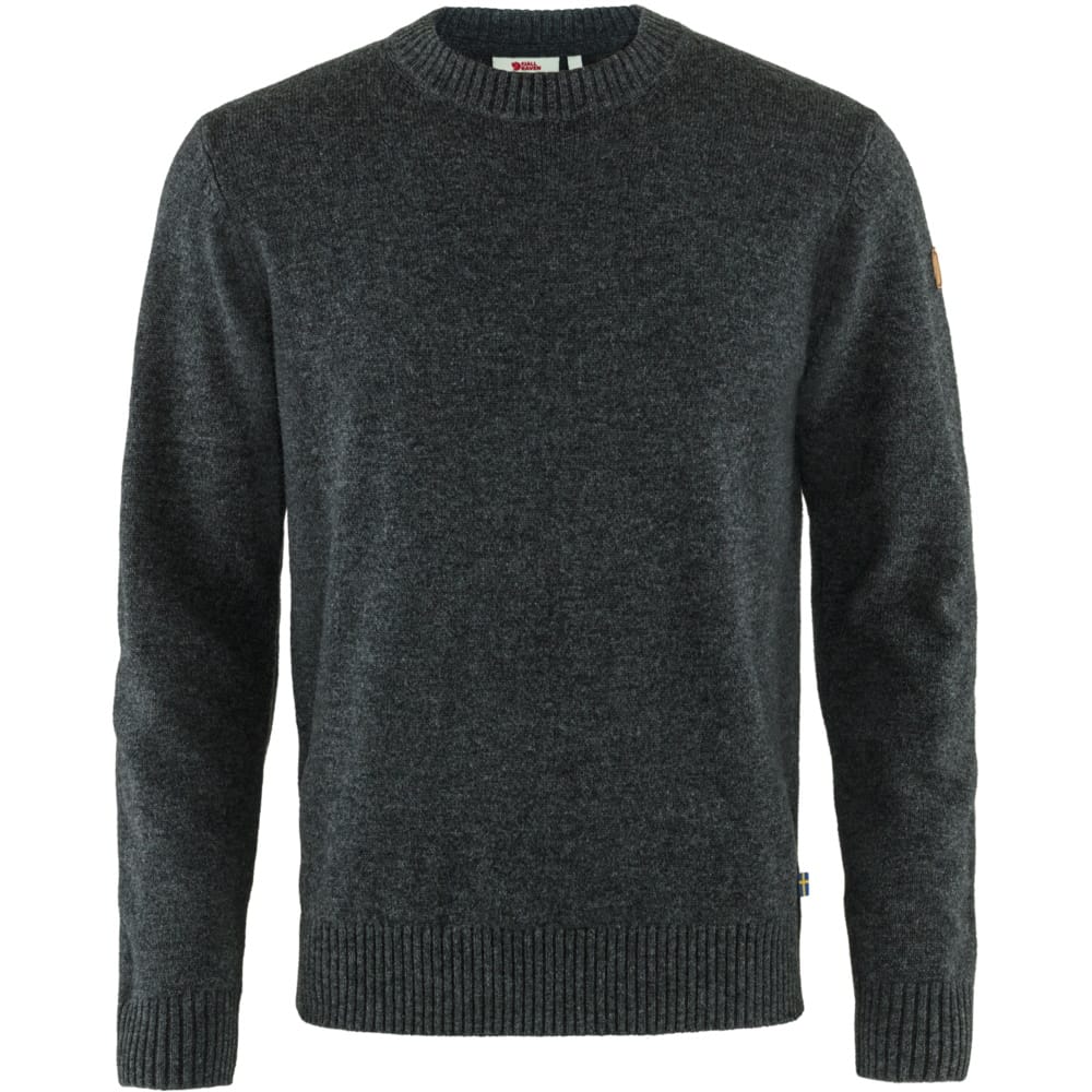 Men's Övik Round-neck Sweater Dark Grey