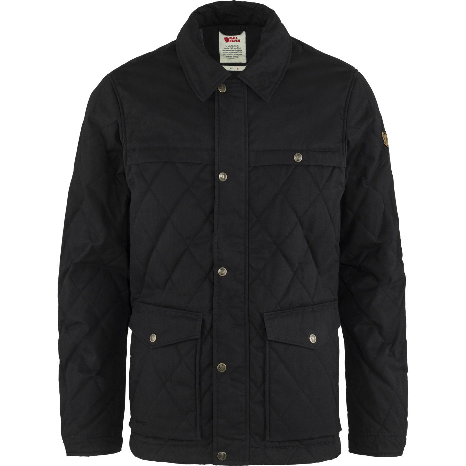 Fjällräven Men’s Övik Wool Padded Jacket Black