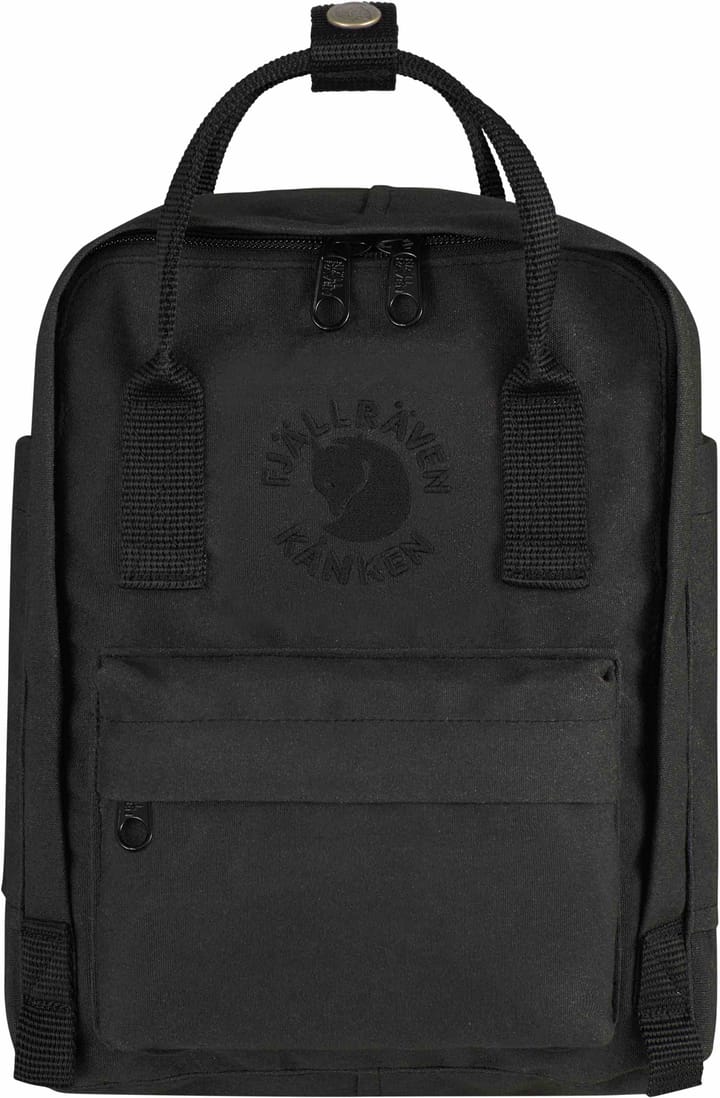 Fjällräven Re-Kånken Mini Black Fjällräven Fjällräven Re-Kånken Mini Black Fjällräven