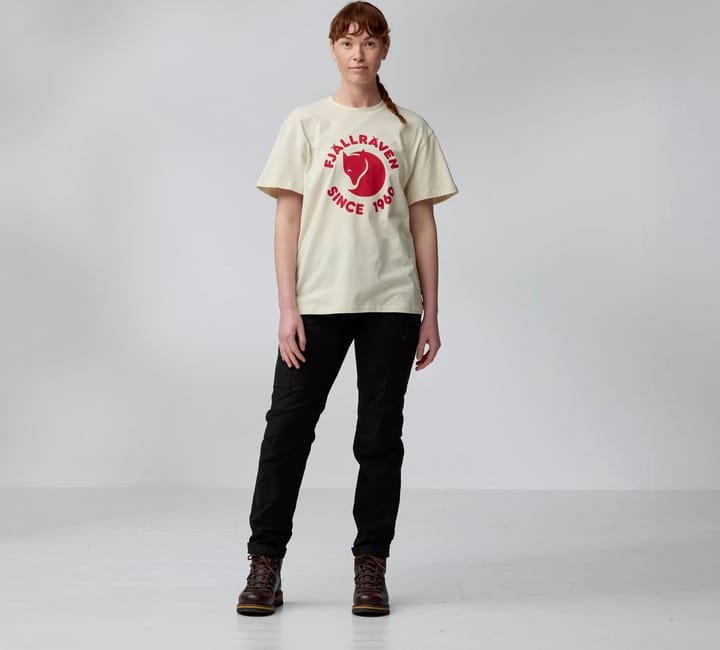 Fjällräven Women's Fjällräven Relaxed T-Shirt Eggshell Fjällräven