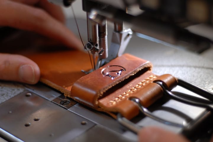 Sarek Belt 2,5 cm Leather Cognac Fjällräven