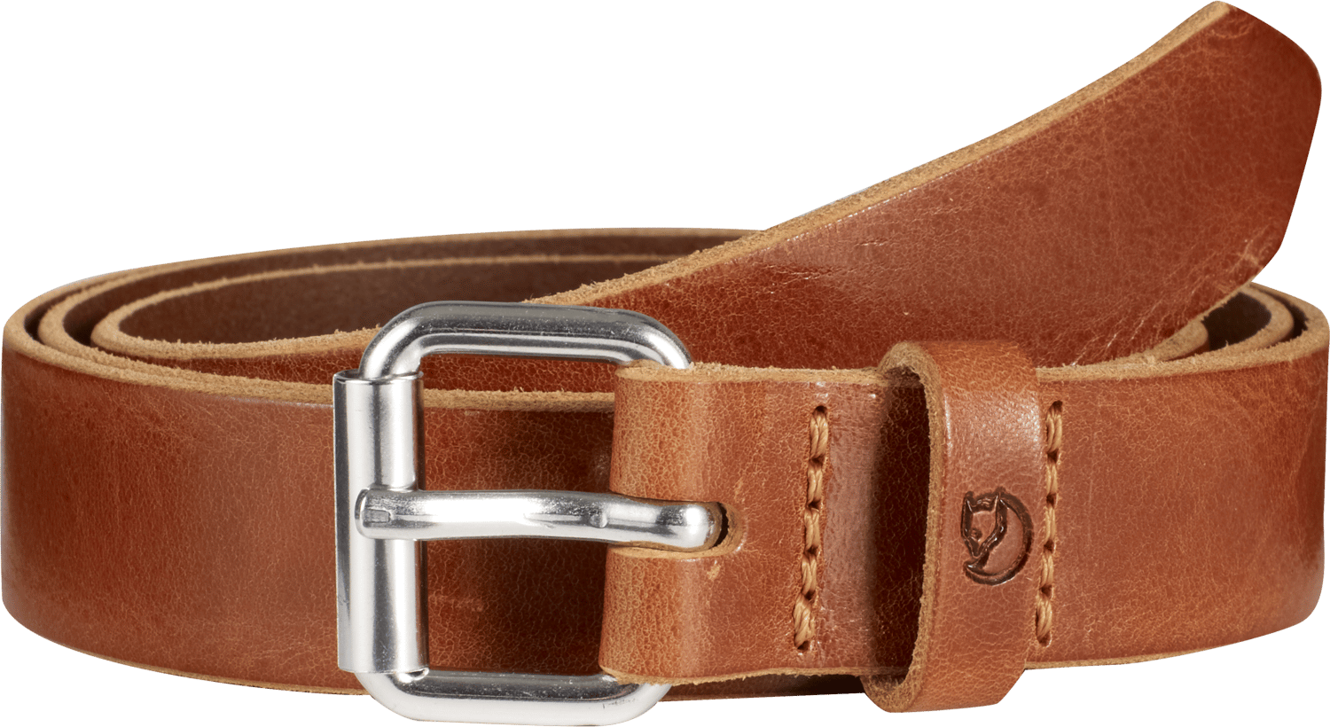 Sarek Belt 2,5 cm Leather Cognac