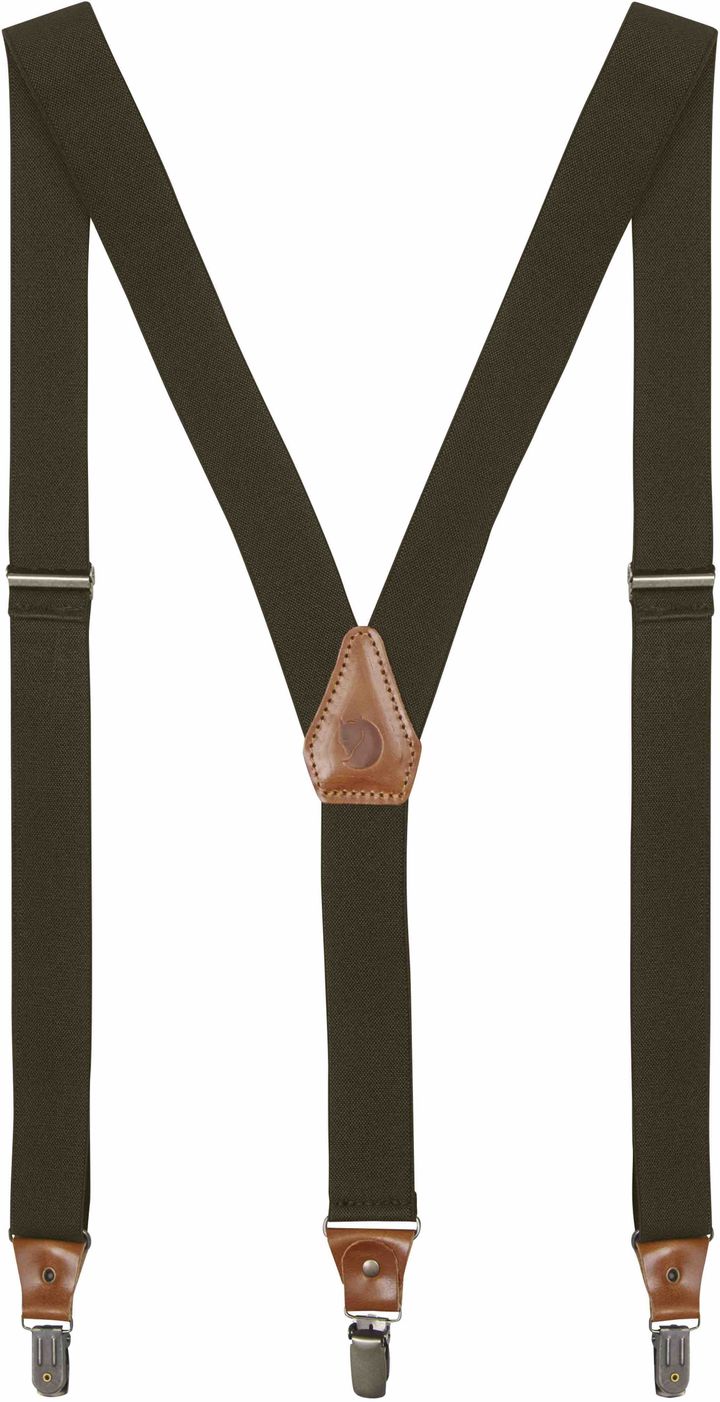 Fjällräven Singi Clip Suspenders Dark Olive Fjällräven