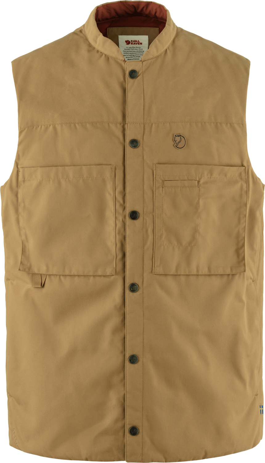 Fjällräven Men's Singi Padded Vest Buckwheat Brown