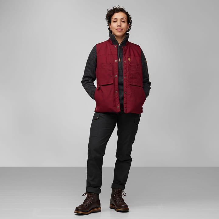 Women's Singi Padded Vest Buckwheat Brown Fjällräven