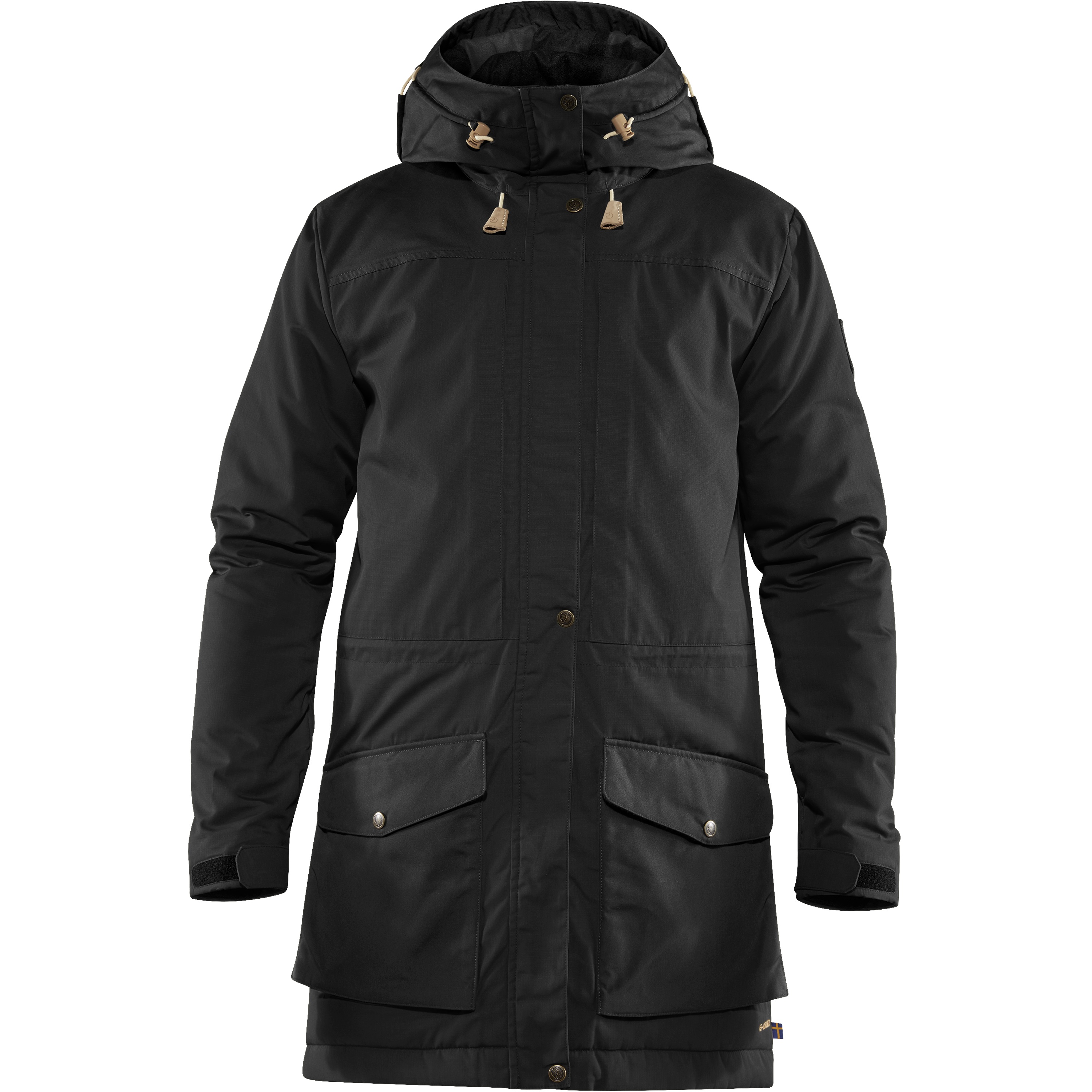 Fjällräven Men’s Singi Wool Padded Parka Black