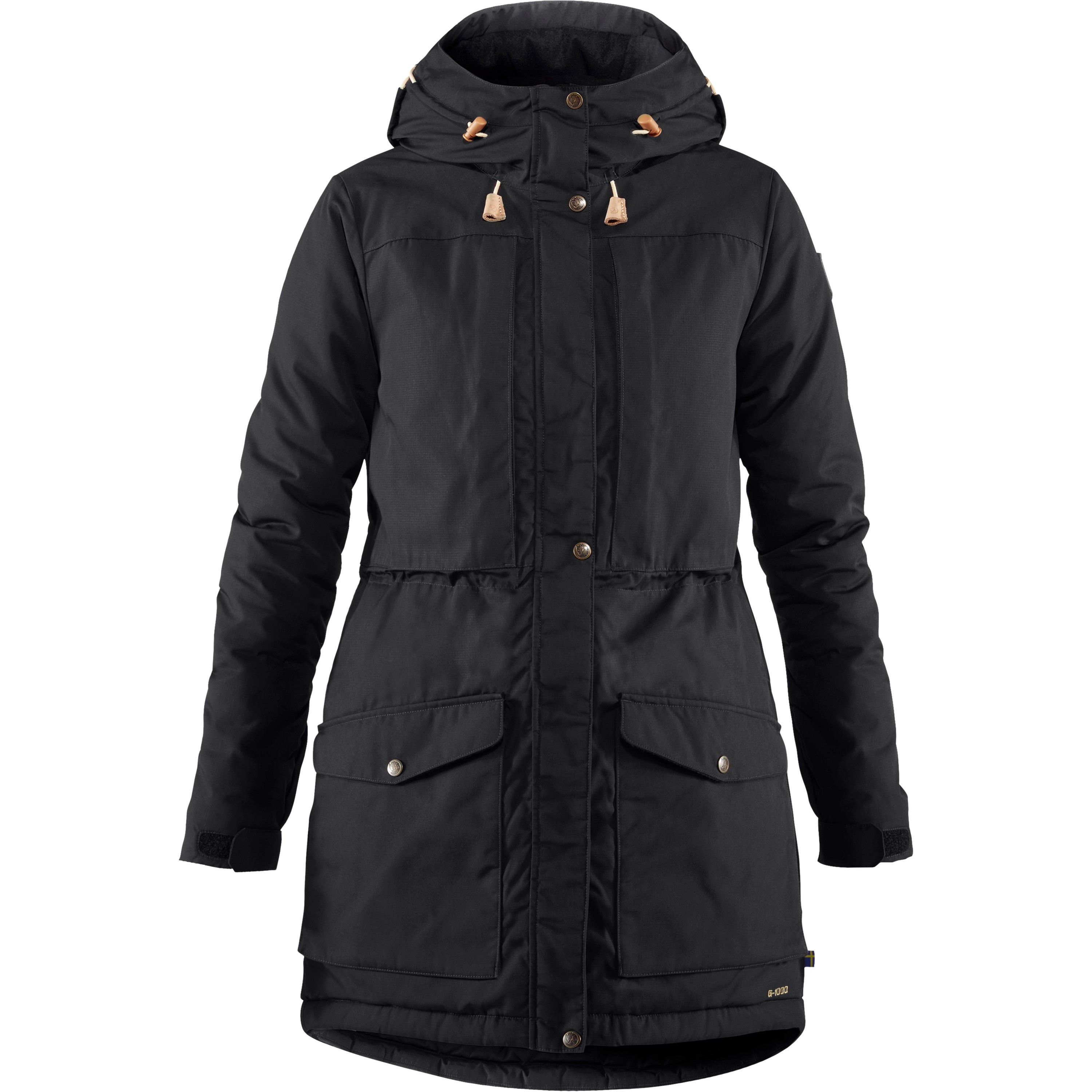 Fjällräven Women’s Singi Wool Padded Parka Black