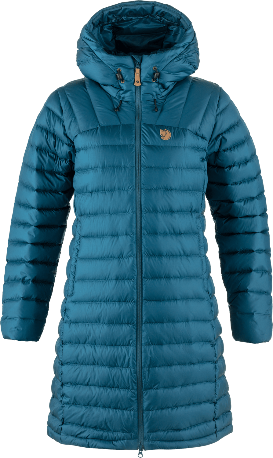 Women's Snow Flake Parka Deep Sea