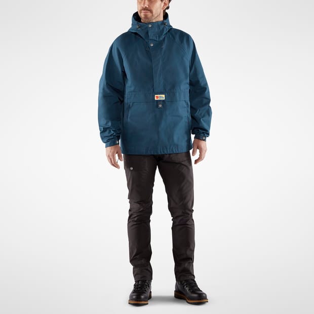 Fjällräven Men's Vardag Anorak Uncle Blue-Sand Stone Fjällräven