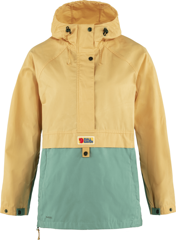 Women's Vardag Anorak Mais Yellow-Aloe Green Fjällräven