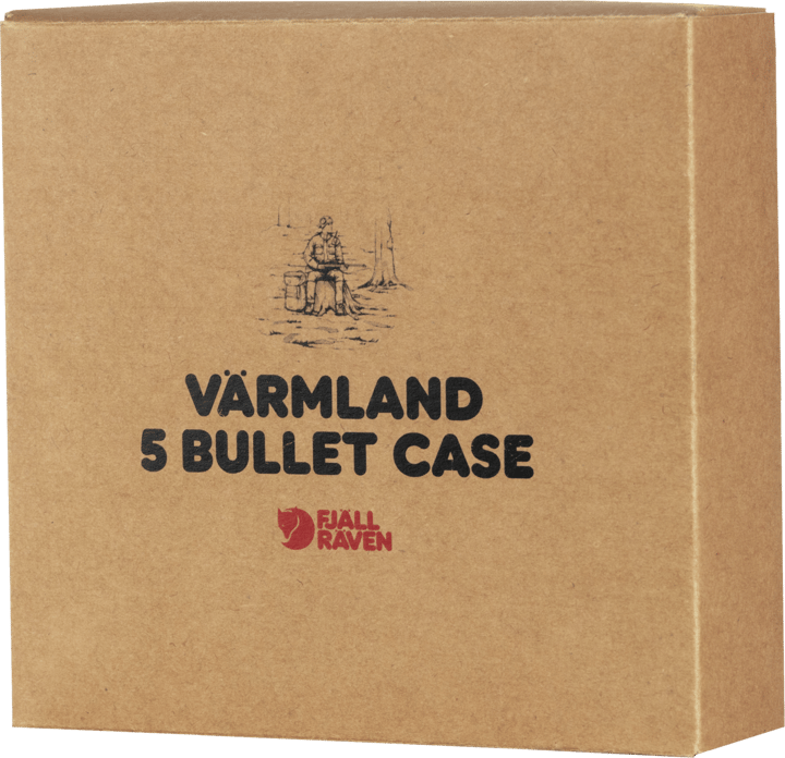 Fjällräven Värmland 5 Bullet Case Dark Olive-Brown Fjällräven Fjällräven Värmland 5 Bullet Case Dark Olive-Brown Fjällräven