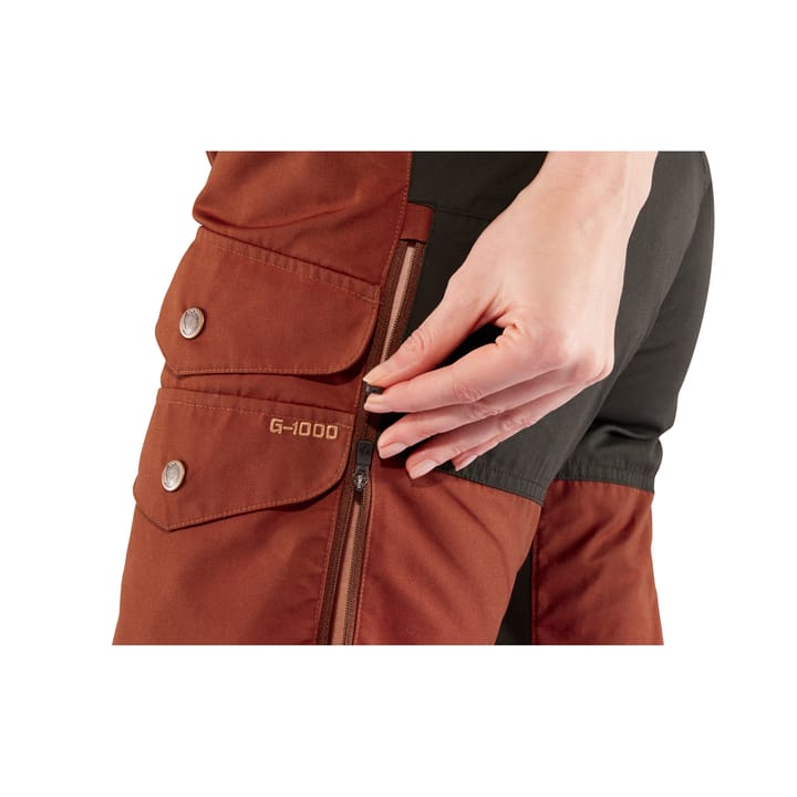 Fjällräven Women's Vidda Pro Ventilated Trousers Autumn Leaf/Stone Grey Fjällräven