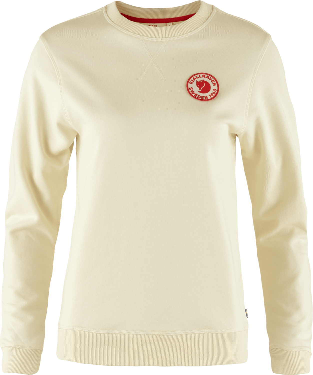 Fjällräven Women's 1960 Logo Badge Sweater Chalk White