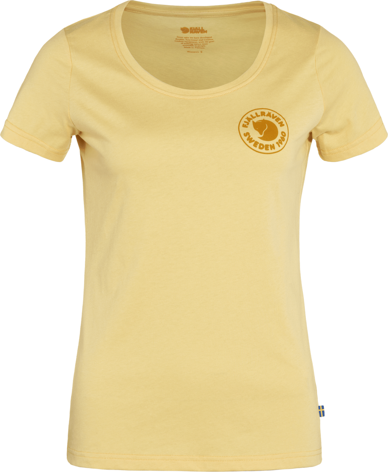 Fjällräven Women's 1960 Logo T-Shirt Mais Yellow