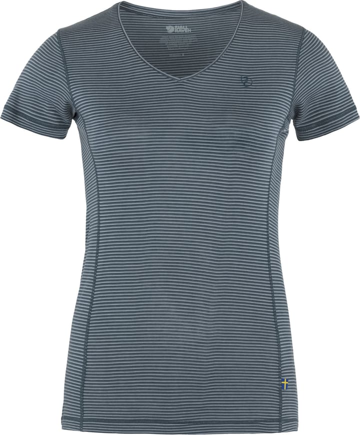 Women's Abisko Cool T-shirt Indigo Blue Fjällräven