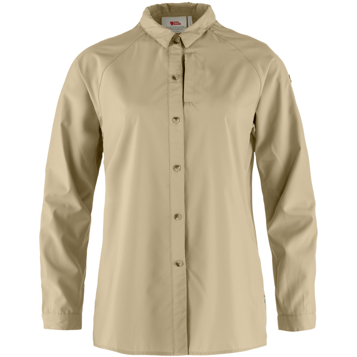 Fjällräven Women's Abisko Hike Shirt Fossil Fjällräven Fjällräven Women's Abisko Hike Shirt Fossil Fjällräven