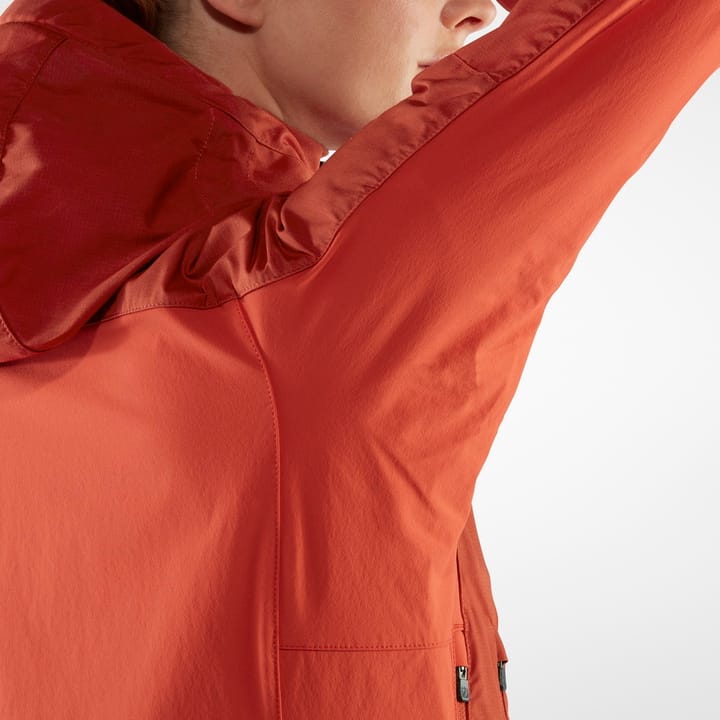 Fjällräven Women's Abisko Lite Trekking Jacket Dark Grey/Black Fjällräven