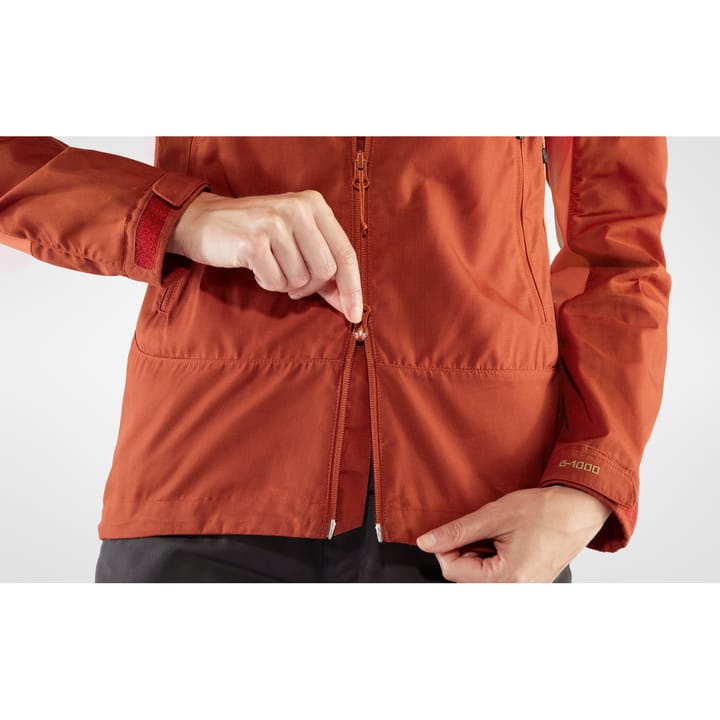 Fjällräven Women's Abisko Lite Trekking Jacket Dark Grey/Black Fjällräven