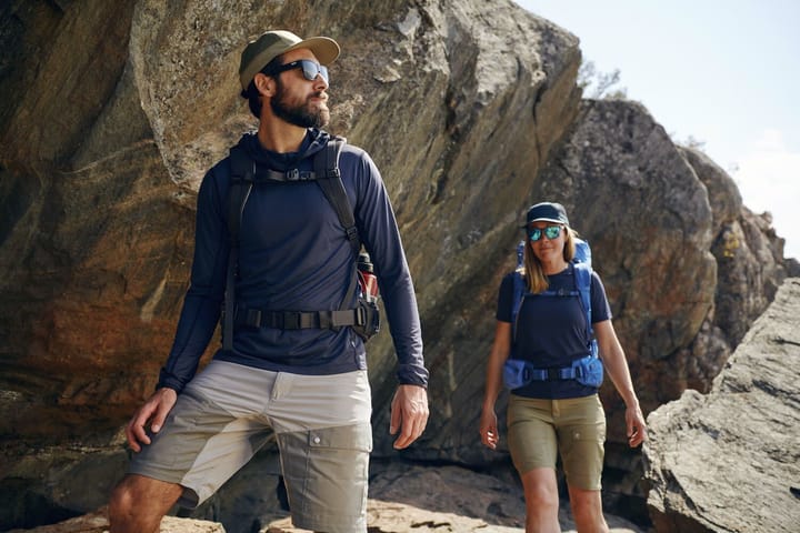 Fjällräven Women's Abisko Midsummer Shorts Indigo Blue/Dark Navy Fjällräven