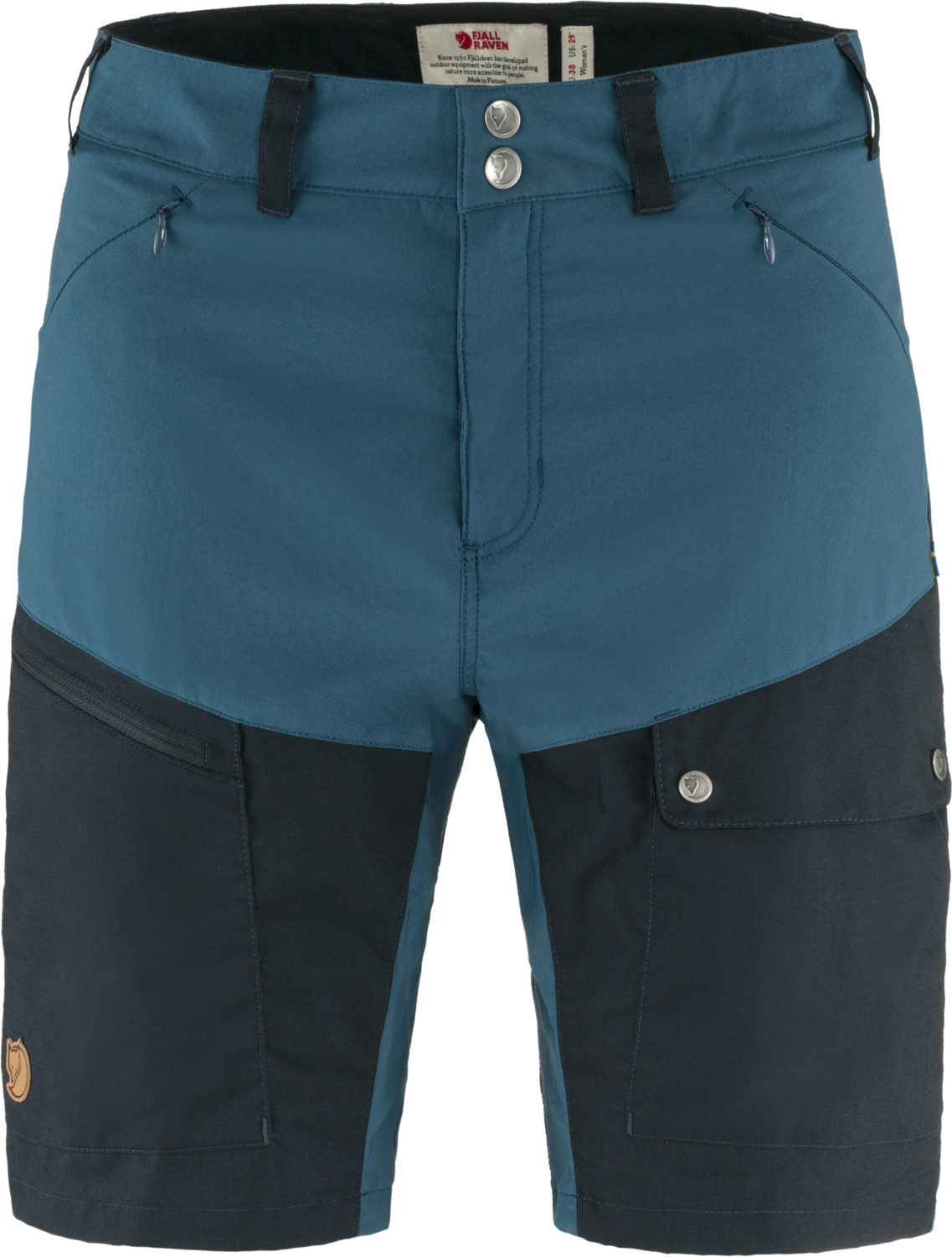 Fjällräven Women's Abisko Midsummer Shorts Indigo Blue/Dark Navy