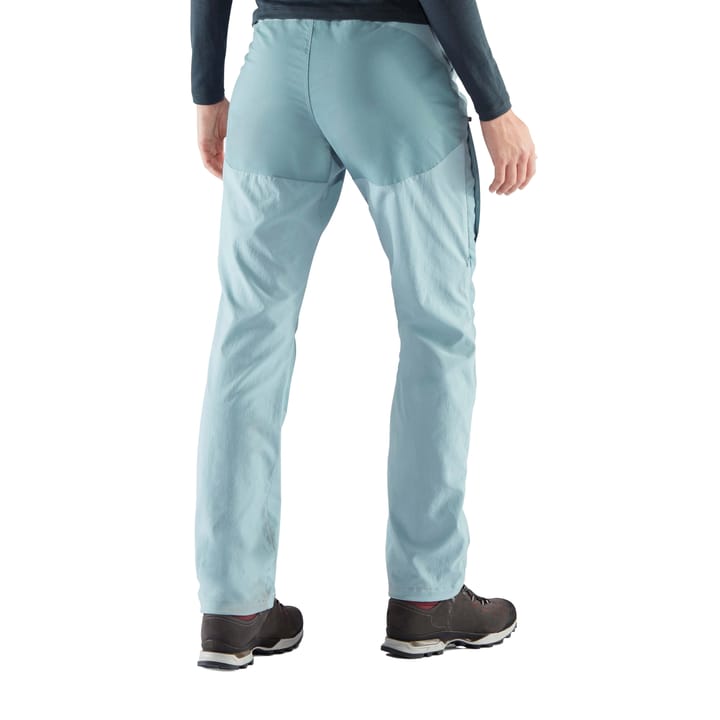 Fjällräven Women's Abisko Midsummer Trousers Short Mineral Blue-Clay Blue Fjällräven
